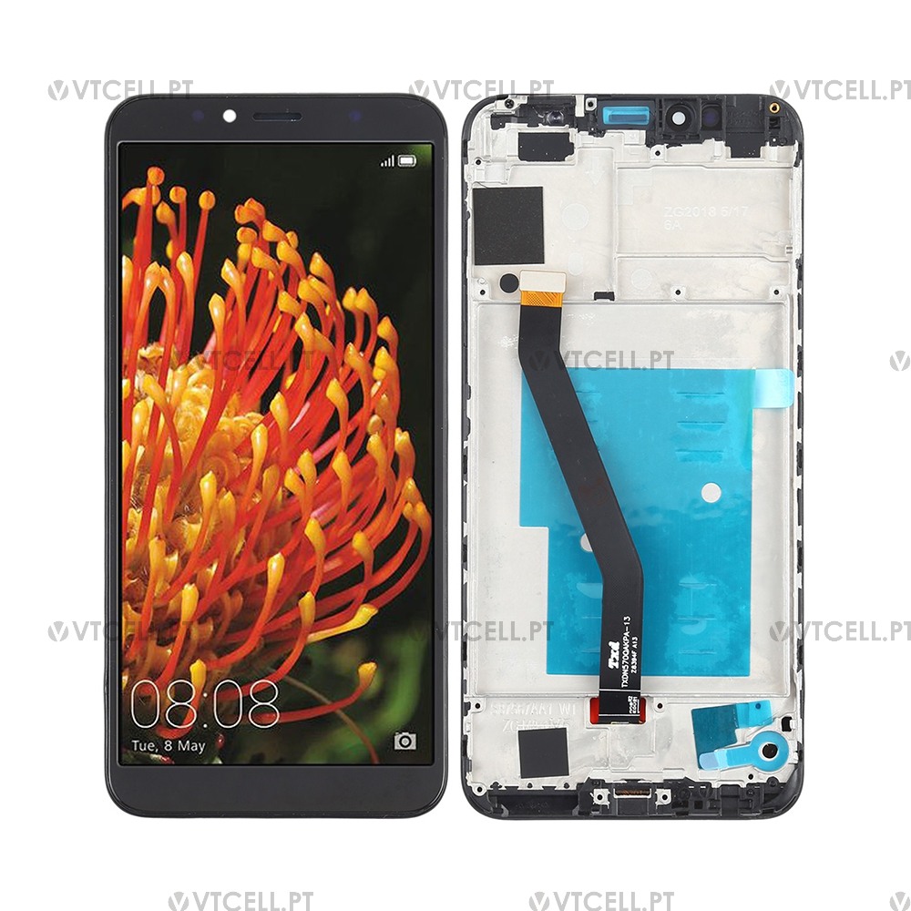 Ecrã LCD + Touch com Frame para Huawei Y6 2018 (ATU-L21, ATU-L22)