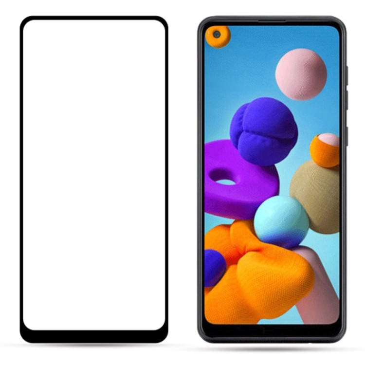 Película de Vidro Temperado Full Screen para Samsung Galaxy A21