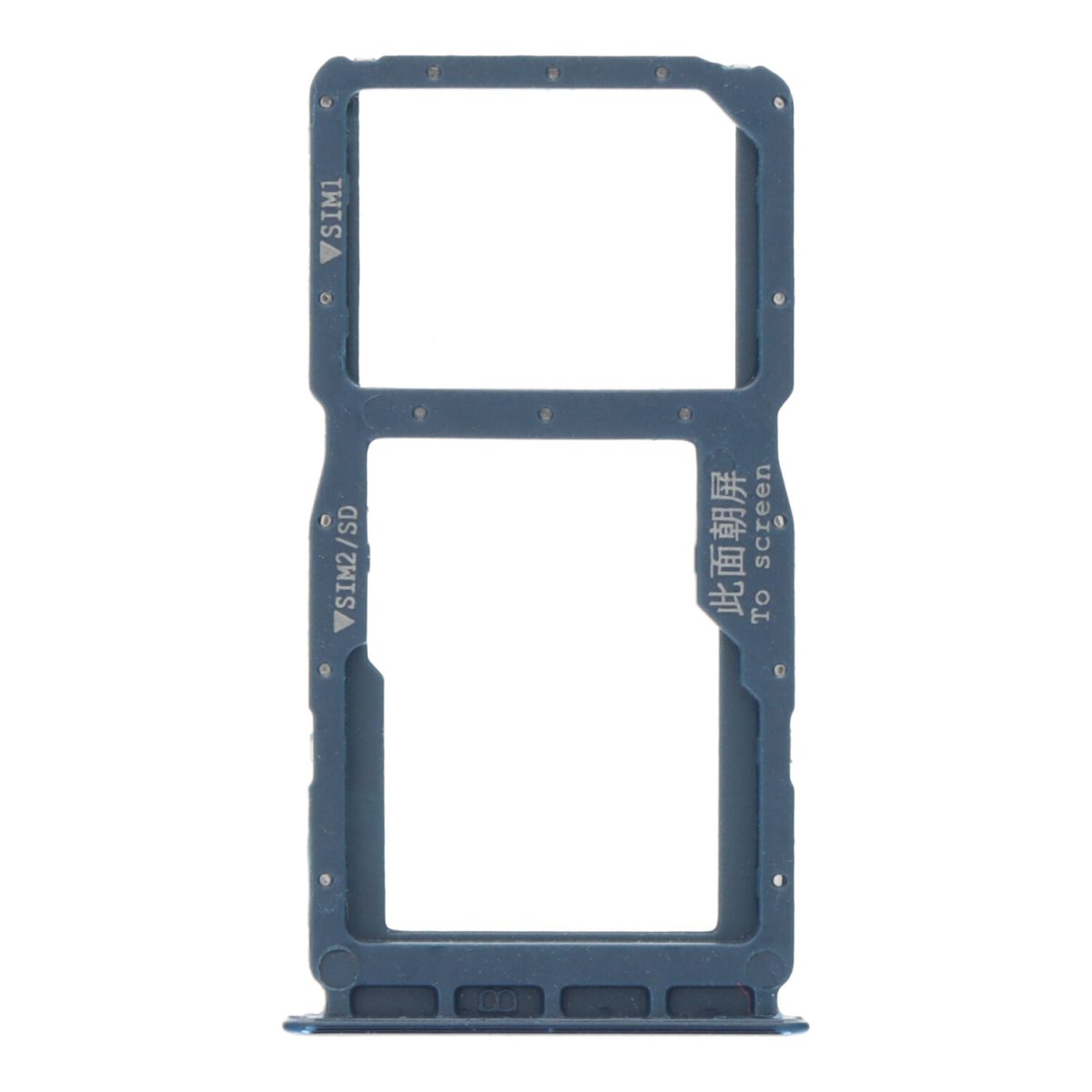 Gaveta Bandeja cartao Dual SIM para Huawei P30 Lite P30 Lite New Edition – Azul OEM 4