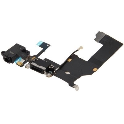 Flex Conector de carga iPhone 5 - Preto