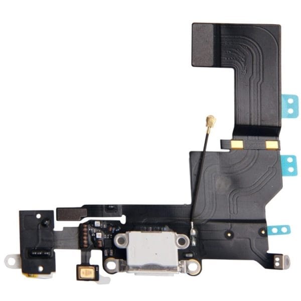 Flex Conector de carga iPhone 5S - Branco