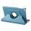 Capa de proteção de rotação 360 para Samsung Galaxy Tab A T510 T515 10,1 - Azul Água - Image 5