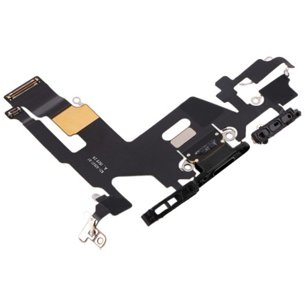 Flex Conector de carga para iPhone 11 - (A2111, A2223, A2221) - Preto - OEM - PREMIUM