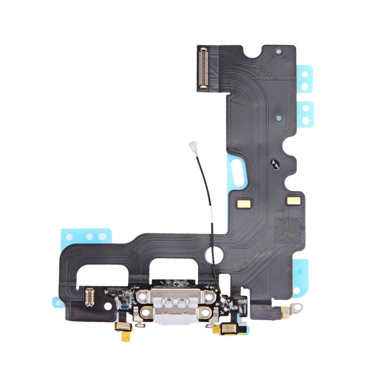 Flex Conector de carga para iPhone 7 Cinzento (A1778, A1660, A1779, A1780) - (ORIGINAL - OEM)