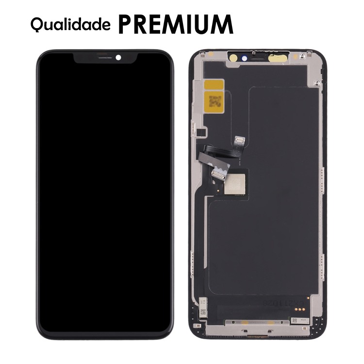 Ecrã LCD + Touch para iPhone 11 Pro Max (A2161, A2220, A2218) INCELL - GREEN ON - PREMIUM