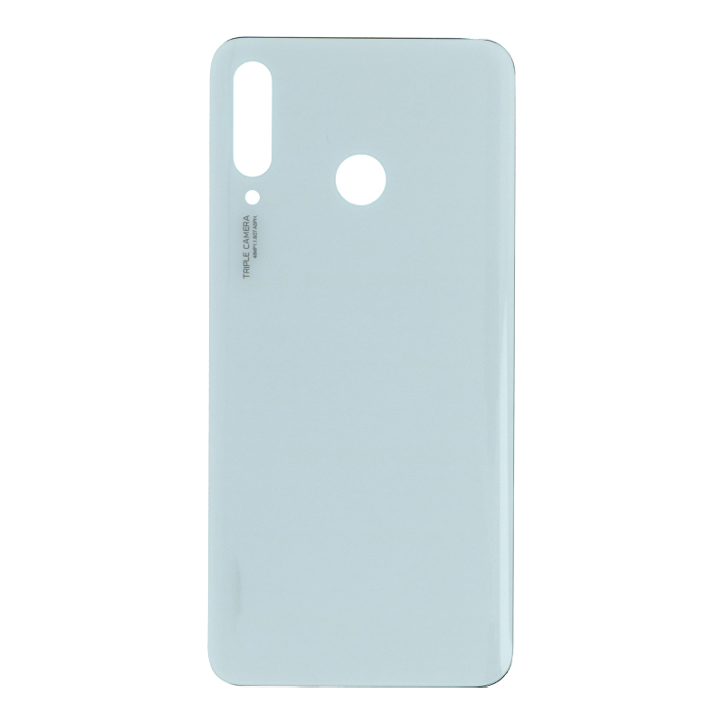 Tampa traseira com adesivo para Huawei P30 Lite 48MP Branco PREMIUM 1