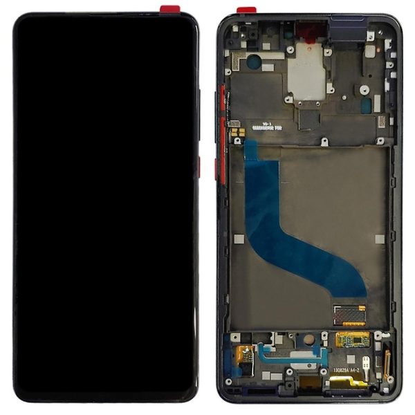 Ecra LCD Touch com frame para Xiaomi Mi 9T Mi 9T Pro Preto OLED 1