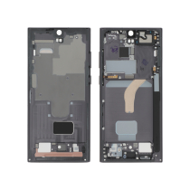 Médio Quadro Preto Galaxy S22 Ultra (S908B) (SERVICE PACK)