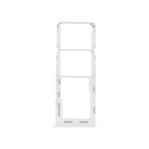 Bandeja Cartão SIM Branco Galaxy A12 (A125F/A127F) (SERVICE PACK)