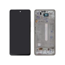 Ecrã Completo OLED Branco Galaxy A53 5G (A536B) (Com Estrutura)