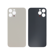 Capa Traseira Dourada iPhone 12 Pro Max (Orifício Grande) (Sem logótipo)