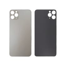 Tampa Traseira Prateada para iPhone 11 Pro Max (Orifício Grande) (Sem Logótipo)