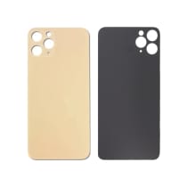 Tampa Traseira Dourada para iPhone 11 Pro Max (Orifício Grande) (Sem Logótipo)