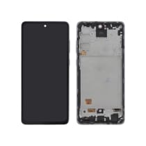 Ecrã Completo Preto OLED Galaxy A72 (A725F/A726B) (Com Moldura)