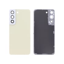 Tampa Traseira Creme Galaxy S22 (S901B) (Sem logótipo)