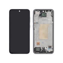 Ecrã Completo Preto Galaxy A35 5G (A356B) (Com Estrutura) (ReLife)