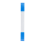 Cabo Flex Botão Power para PS5 KES-497A vista completa vertical com conectores azuis e branco