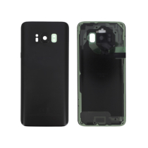Tampa Traseira Preto Carbono Galaxy S8 (G950F) (SERVICE PACK)