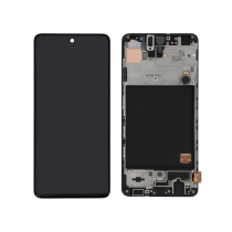 Ecrã Completo Preto Galaxy A51 (A515F) (SERVICE PACK)