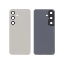 Tampa Traseira Creme Galaxy S24 (S921B) (Sem logótipo)