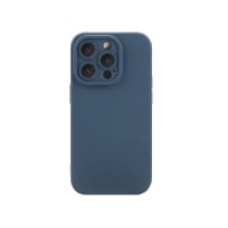 Coque Silicone MagSafe iPhone 16 (Azul Escuro)