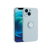 Coque com Pega Digital iPhone 16 (Azul Claro)