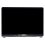 ecrã completo full assembly para macbook air a2337 2020 prateado vista frontal com dobradiças