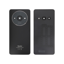 Tampa traseira preta Redmi A3 (SERVICE PACK)