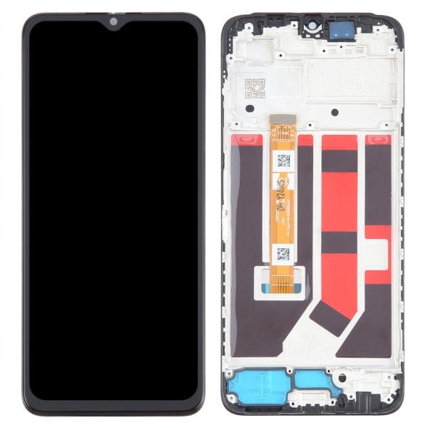 Ecrã completo com touch e frame para Oppo A18 CPH2591 frente e verso