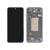 Ecrã completo preto Galaxy A56 5G (A566B) (Com moldura) (ReLife)