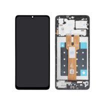 Ecrã completo preto Galaxy A06 5G (A066B) (com moldura) (ReLife)