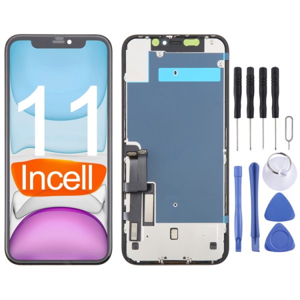 Tela LCD embutida, para iPhone 12 Pro, para iPhone 11 Pro Max, para iPhone 11 (Incell), para iPhone 11 Pro, para iPhone XS, para iPhone XS Max, para iPhone X