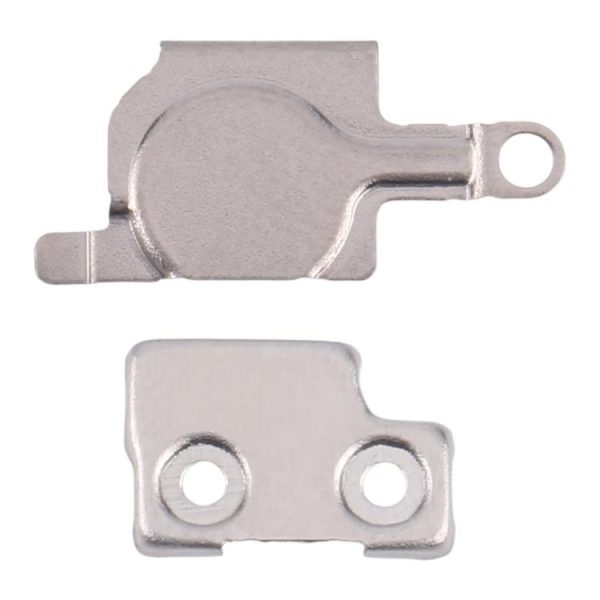 1 par de capa de ferro para lanterna/microfone (na capa traseira), para iPhone 15 Pro Max, para iPhone 15 Pro, para iPhone 15 Plus, para iPhone 15, para iPhone 14/14 Plus