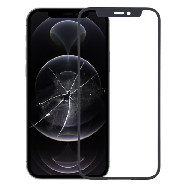 Lente de vidro externa da tela frontal para iPhone 12