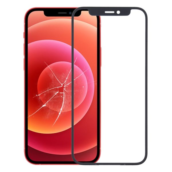 Lente de vidro externa da tela frontal para iPhone 12 Mini