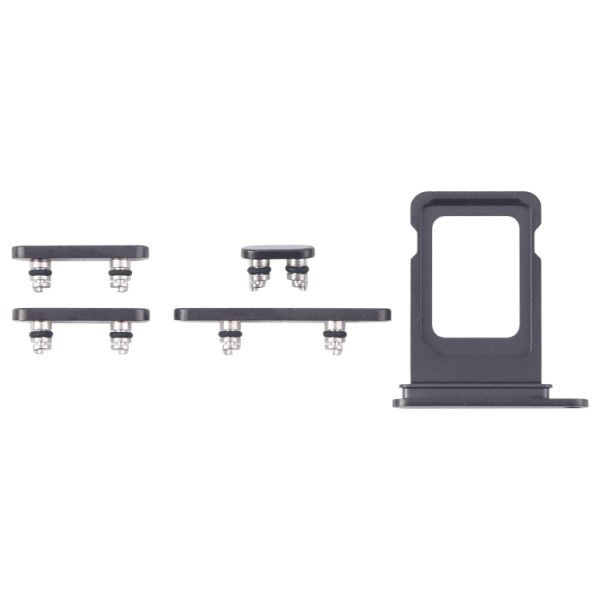 Bandeja para cartão SIM (OEM) + teclas laterais para iPhone 16 Pro