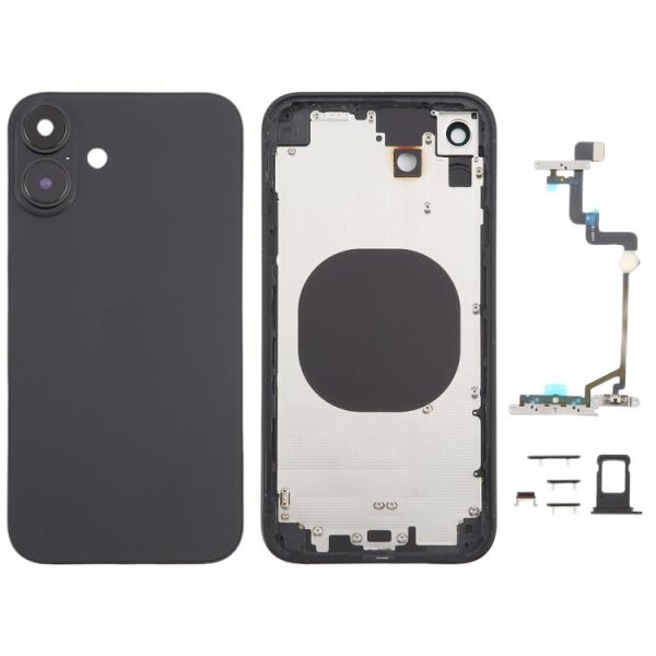 Capa traseira com aparência de imitação do iP16 para iPhone XR, preta, rosa, verde, azul, branca