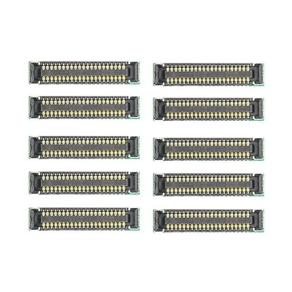 10 peças de conector FPC de tela LCD de 42 pinos para Apple iPad 10.2 (2019) / 7ª geração de 10,2 polegadas