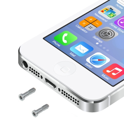20 parafusos de encaixe originais para iPhone 5/5S, para iPhone 5/5S, para iPhone 5 e iPhone 5S