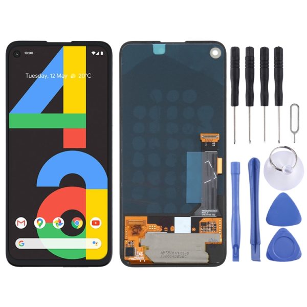 Tela LCD (OEM) para Google Pixel 4a G025J com digitalizador e montagem completa