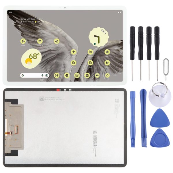 Tela LCD para tablet Google Pixel com conjunto completo de digitalizador, para tablet Google Pixel (branco), para tablet Google Pixel (preto)