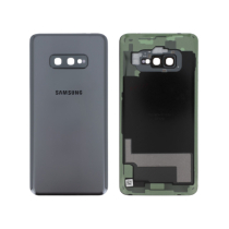 Tampa traseira preta Galaxy S10e (G970F) (SERVICE PACK)