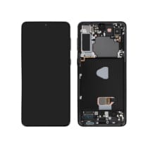 Ecrã completo preto Galaxy S21+ 5G (G996B) (Sem Câmera) (SERVICE PACK)
