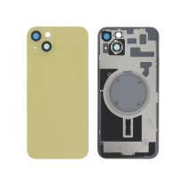 Tampa Traseira Completa Amarela iPhone 14 Plus (Com MagSafe) (Sem Logótipo)