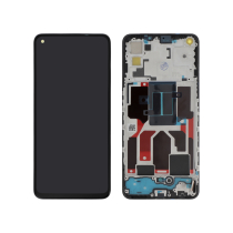 Ecrã Completo OLED Preto Oppo Find X3 Lite (Com Moldura)