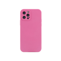 Capa Silicone iPhone 12 Pro (Rosa)