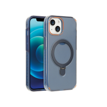 Capa Metal Ring MagSafe iPhone 12/12 Pro (Azul)
