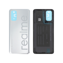 Tampa traseira prateada para Realme 7 5G (SERVICE PACK)