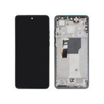 Ecrã completo azul para Motorola 40 Edge Neo (SERVICE PACK)