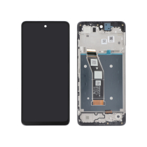 Ecrã completo preto para Motorola Moto G24 (SERVICE PACK)